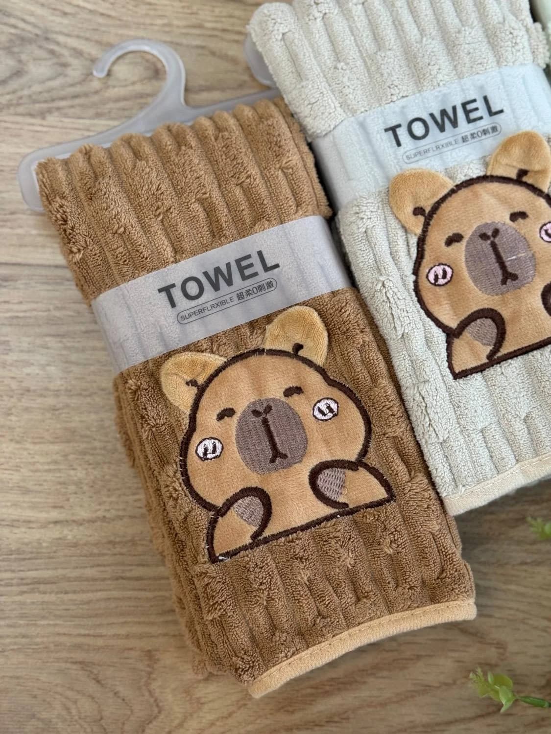 حوله برند TOWEL طرح خرس وارداتی — تصویر ۴
