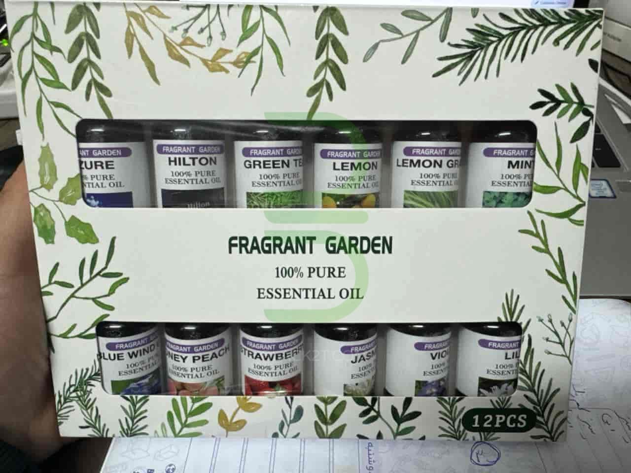 اسانس خوشبو کننده FRAGRANT GARDEN مدل 10 میلیلیتری(بسته 12 عددی)