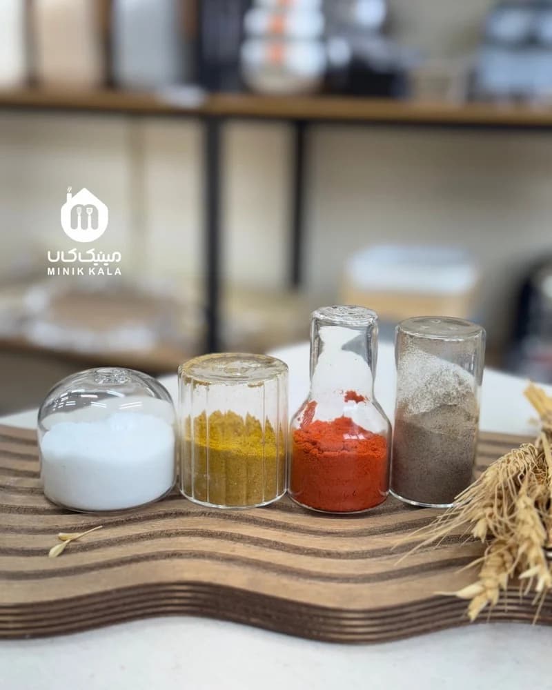 نمکدان پیرکس وارداتی مخروطی — تصویر ۴