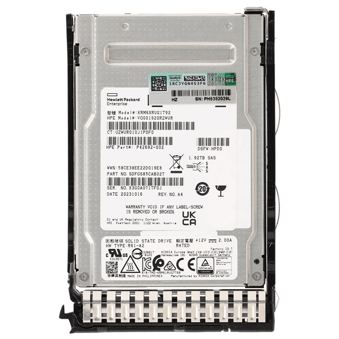 هارد سرور HPE 1.92TB SAS RI SFF BC VS MV SSD — تصویر ۴