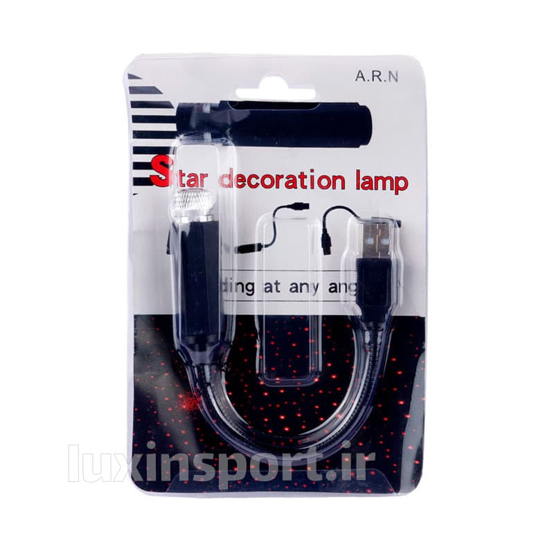 لیزر USB طرح کهکشانی STAR DECORATION LAMP — تصویر ۲