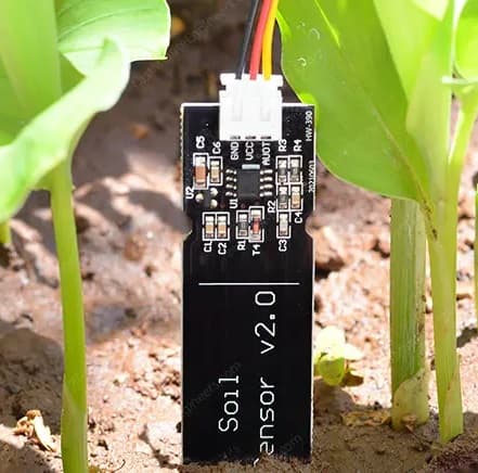 ماژول سنجش رطوبت خاک خازنی Capacitive Soil Moisture Sensor V2.0 — تصویر ۲