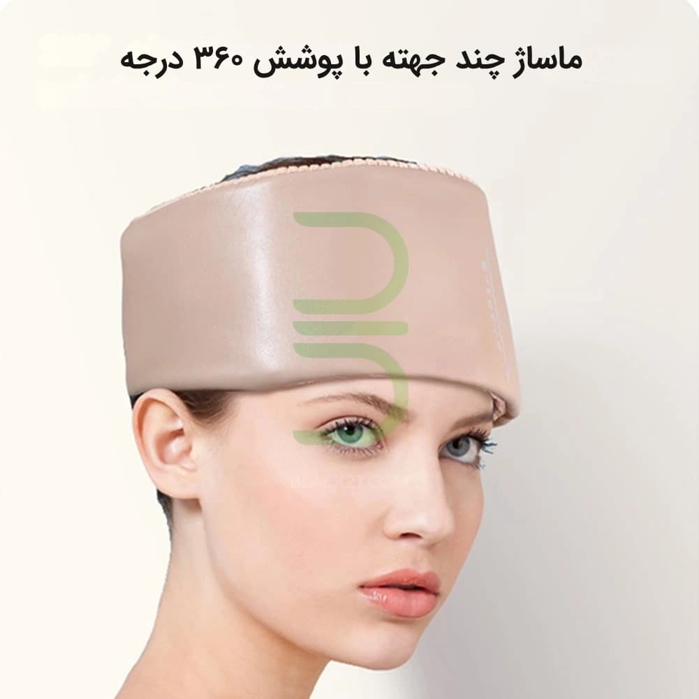 ماساژور سر فشار هوا (ایرکامپرشن) مخصوص میگرن کیفیت بالا — تصویر ۵