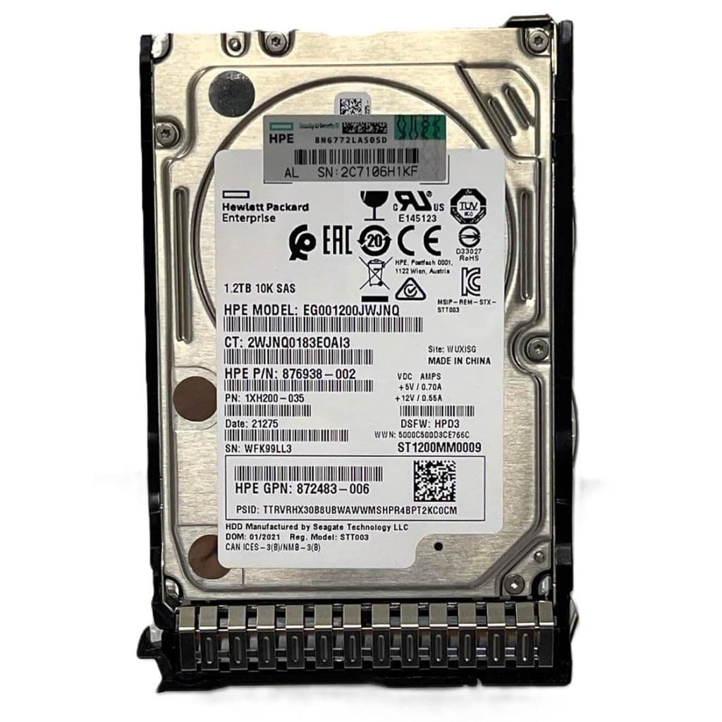 هارد سرور HP 1.2TB SAS 12G 10K SFF — تصویر ۵