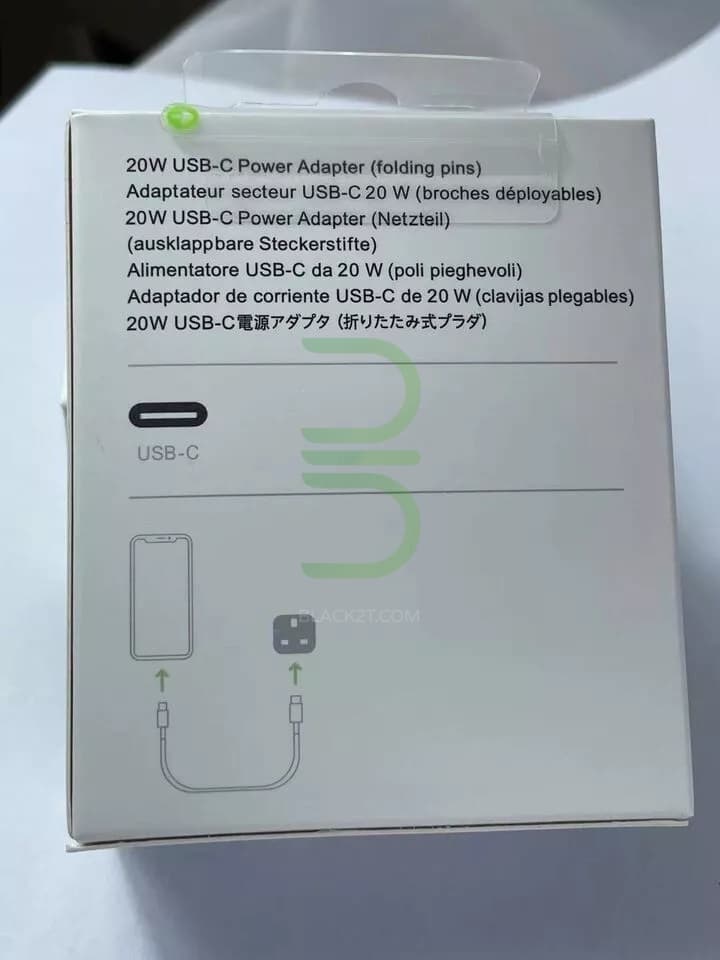 آداپتور شارژر 20 وات اپل | Apple 20W USB-C Power Adapter P/A — تصویر ۲