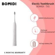 مسواک برقی سونیک هوشمند بومیدی مدل BOMIDI Smart Sonic Electric Toothbrush TX5 — تصویر ۶