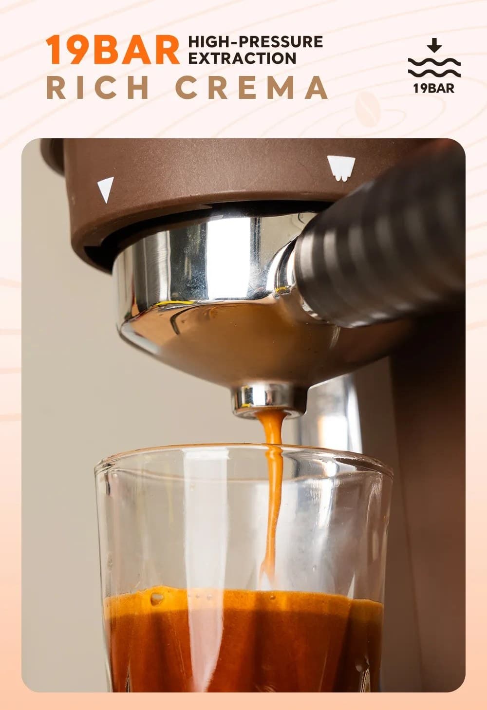 اسپرسوساز نیمه‌اتوماتیک آی‌کافیلاس مدل iCafilas ME2603 Semi-Automatic Espresso — تصویر ۶