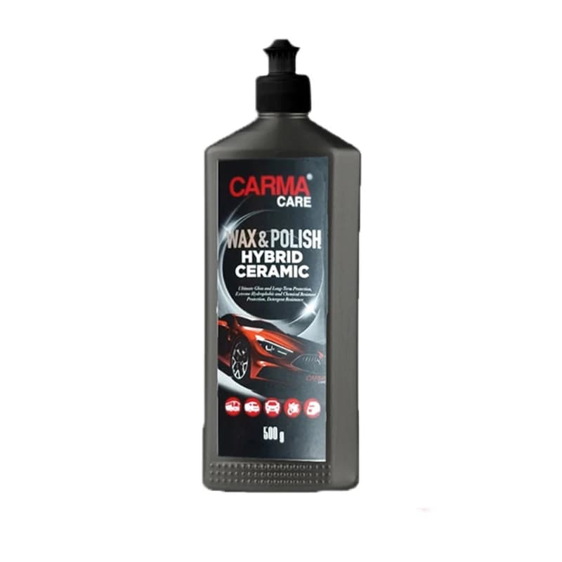 واکس و پولیش سرامیکی بدنه خودرو کارماکر مدل Hybrid Ceramic وزن ۵۰۰ گرم — تصویر ۲