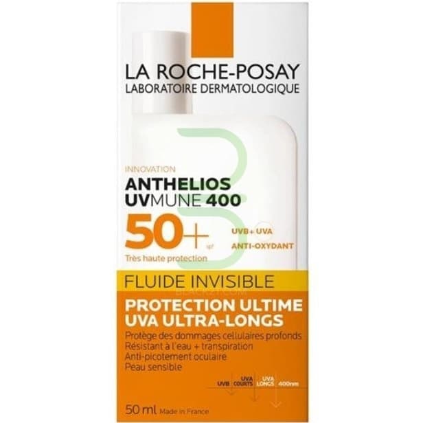ضد آفتاب بی رنگ آنتلیوس اولترا فلوئید لاروش پوزای LA ROCHE POSAY ا La Roche-PosayAnthelios UVmune 400 — تصویر ۵