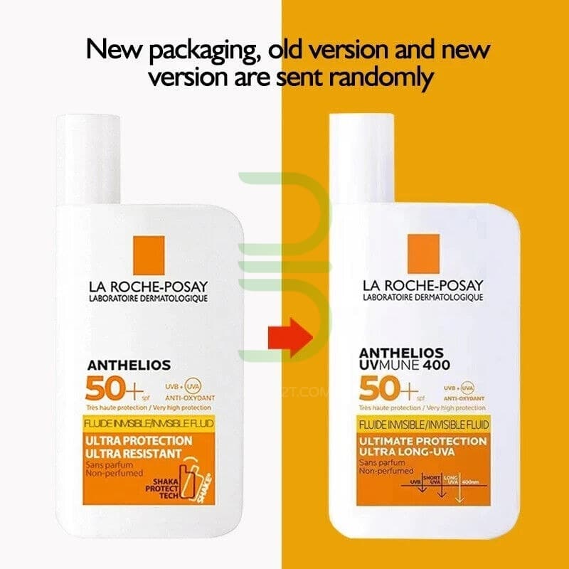 ضد آفتاب بی رنگ آنتلیوس اولترا فلوئید لاروش پوزای LA ROCHE POSAY ا La Roche-PosayAnthelios UVmune 400 — تصویر ۴