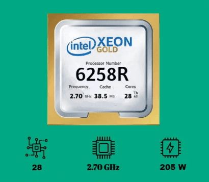 سی پی یو سرور Intel Xeon Gold 6258R Processor — تصویر ۵