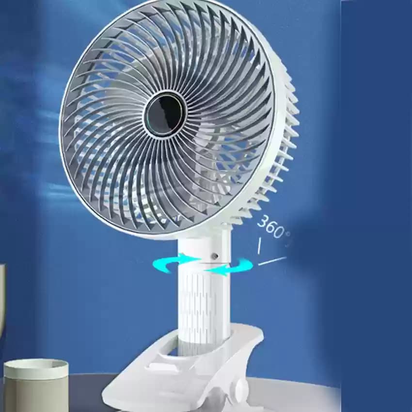 مینی پنکه کلیپسی چند حالته circulation clamp fan — تصویر ۲
