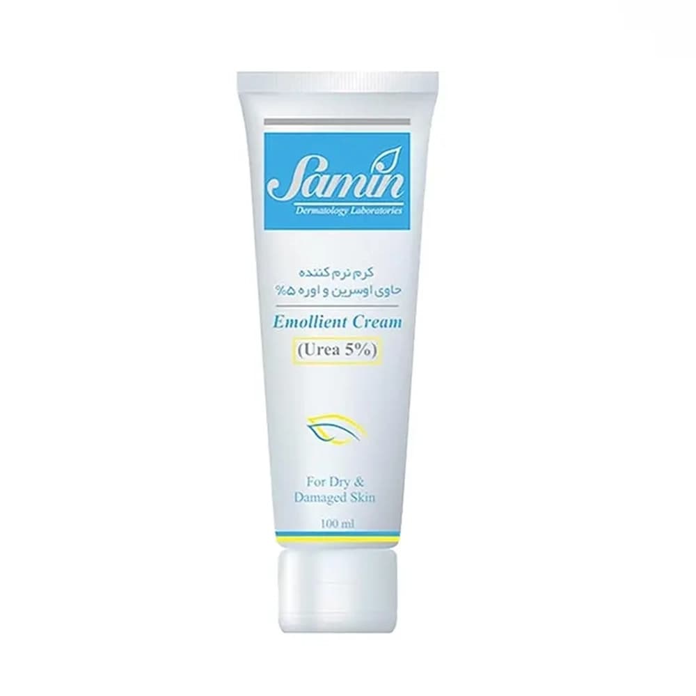 کرم نرم کننده ثمین اوره 5% مناسب پوست خشک حجم 100ml — تصویر ۲