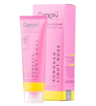 کرم ضد آفتاب رنگی ژنو بایوتیک SPF50 رنگ رز روشن حجم 50 میل