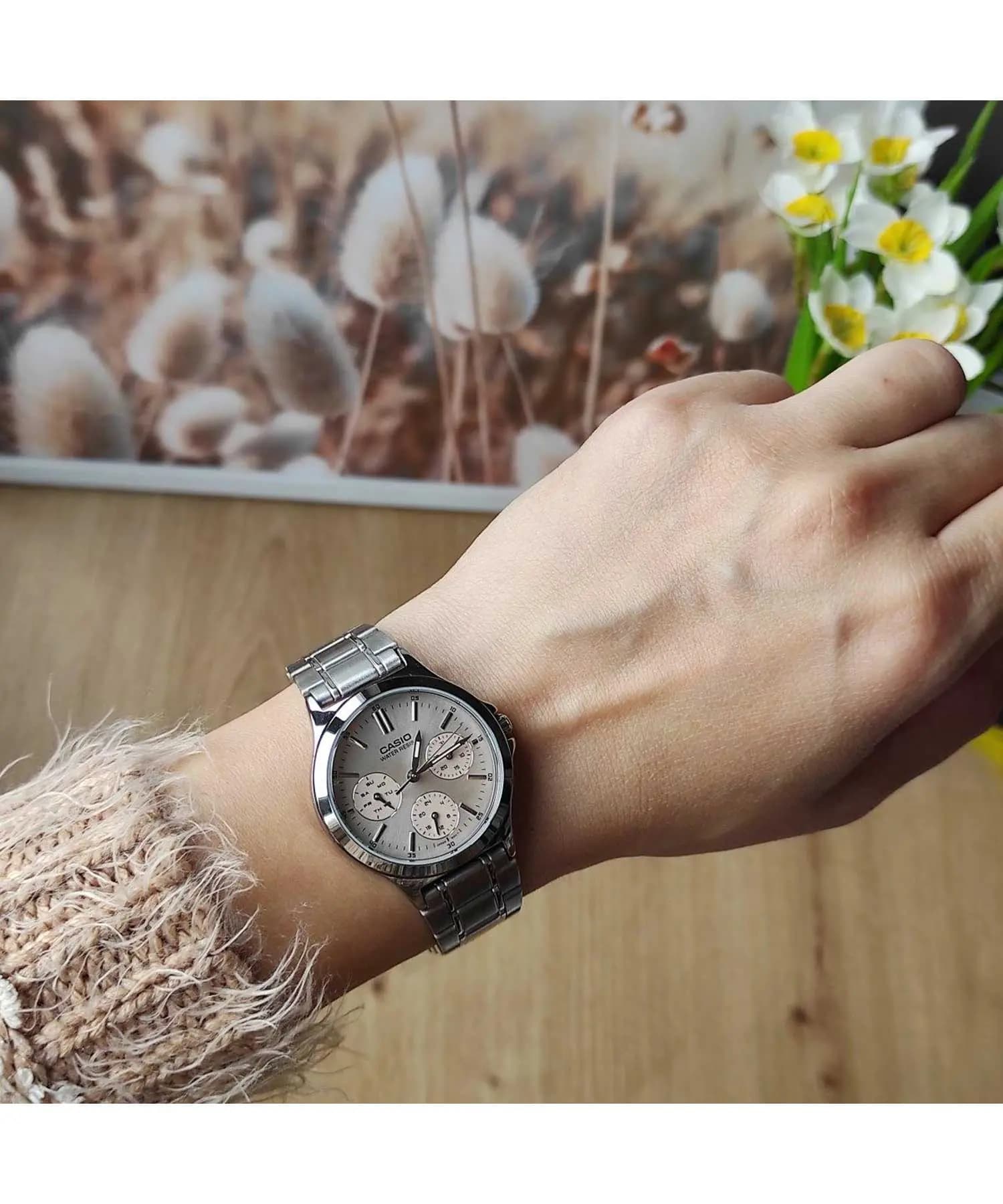 ساعت مچی زنانه کاسیو Casio / LTP-V300D-4AUDF — تصویر ۹