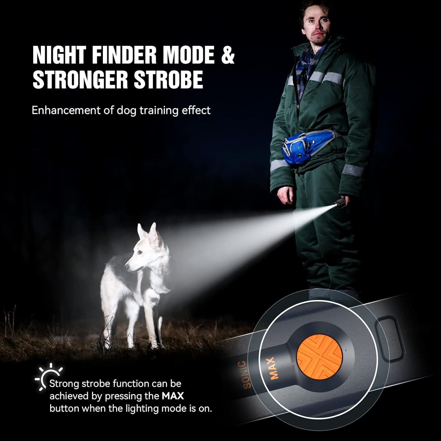دورکننده حیوانات و ضد پاس سگ Ultrasonic Dog Trainer u20 — تصویر ۸