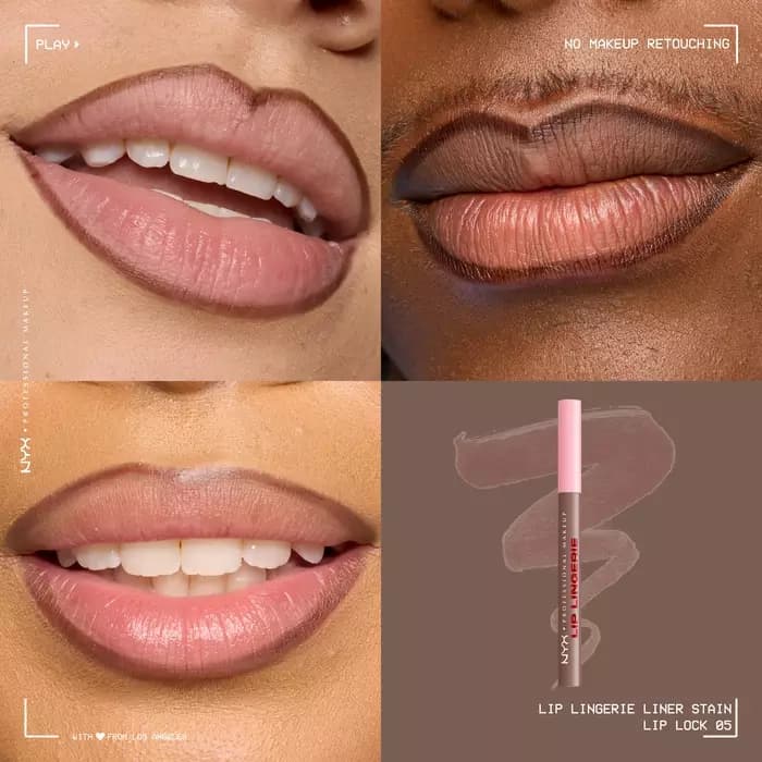 خط لب ماژیکی نیکس Lip Lingerie — تصویر ۶