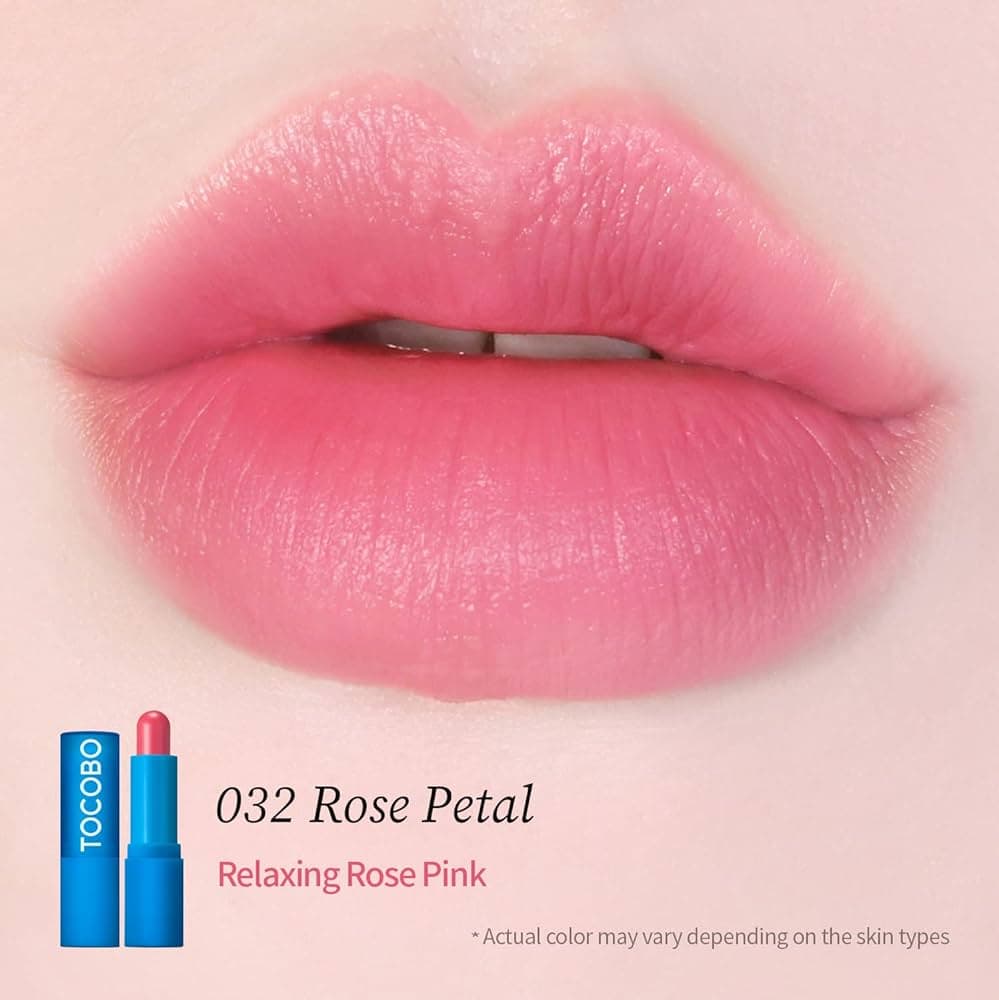 بالم لب مخملی توکوبو رنگ 032-Rose Petal — تصویر ۲