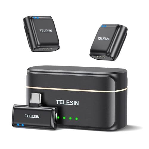 میکروفون یقه‌ای بی‌سیم TELESIN مدل P5-MCP-01 — تصویر ۱۱