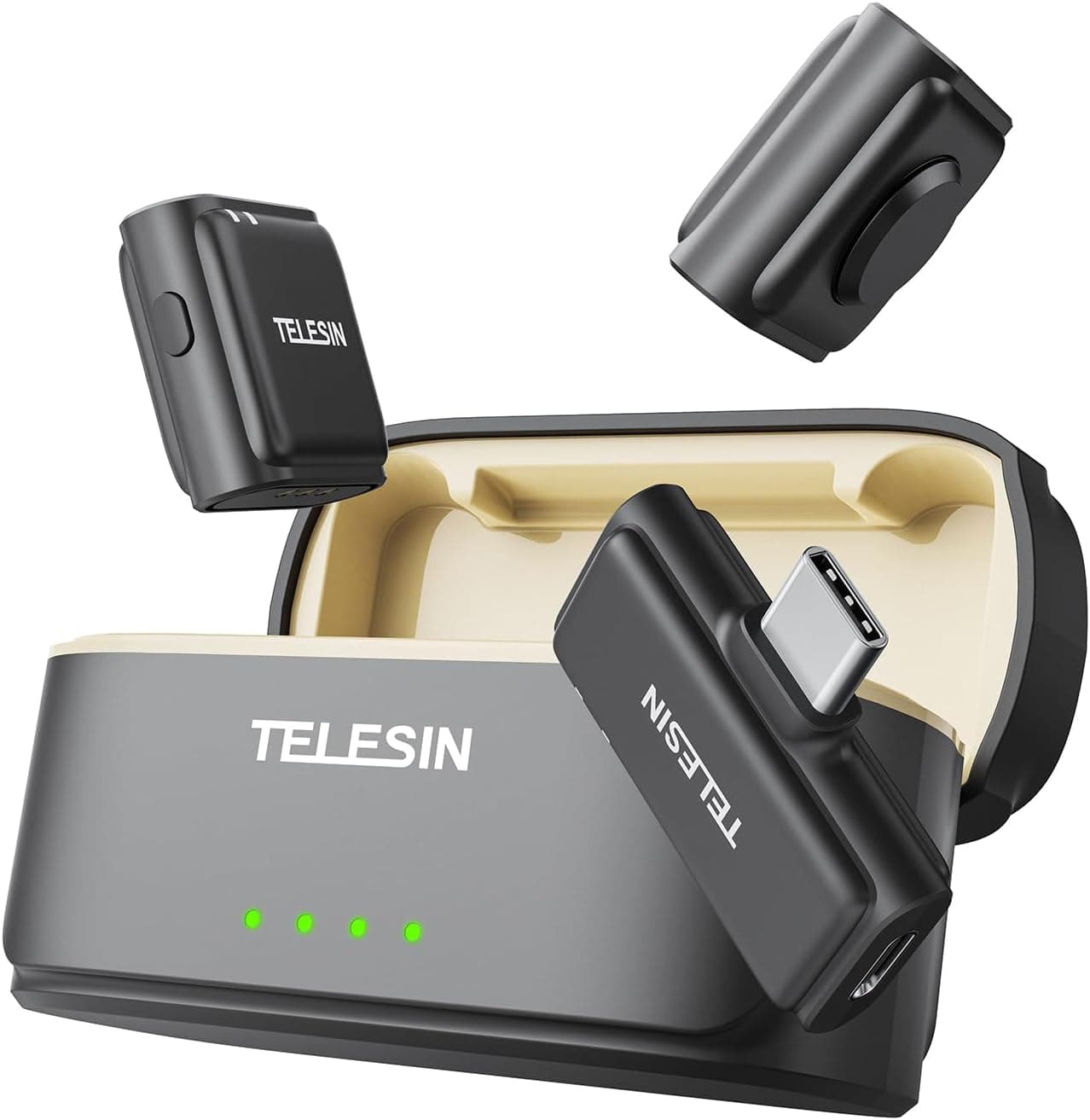 میکروفون یقه‌ای بی‌سیم TELESIN مدل P5-MCP-01