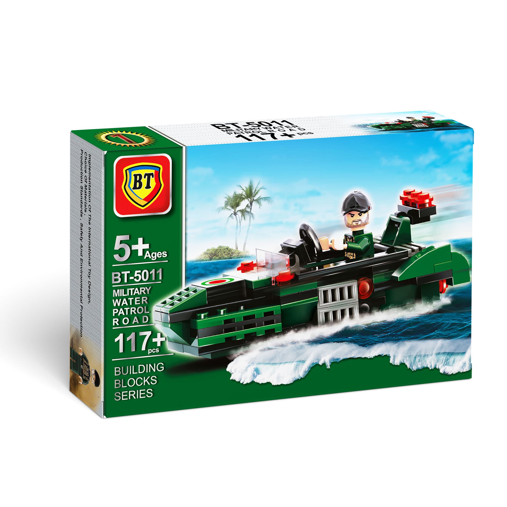 لگو قایق ارتشی BT5011 — تصویر ۲