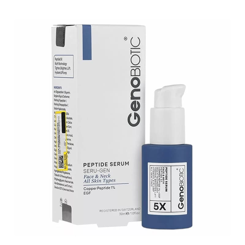 سرم پپتایدی صورت و گردن ژنوبایوتیک 30ml