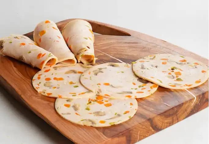 ژامبون مرغ و قارچ نیم کلیلویی