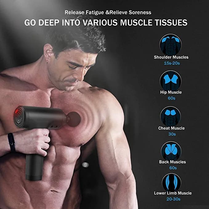 ماساژور تفنگی FASCIAL GUN مدل HF-280 — تصویر ۸