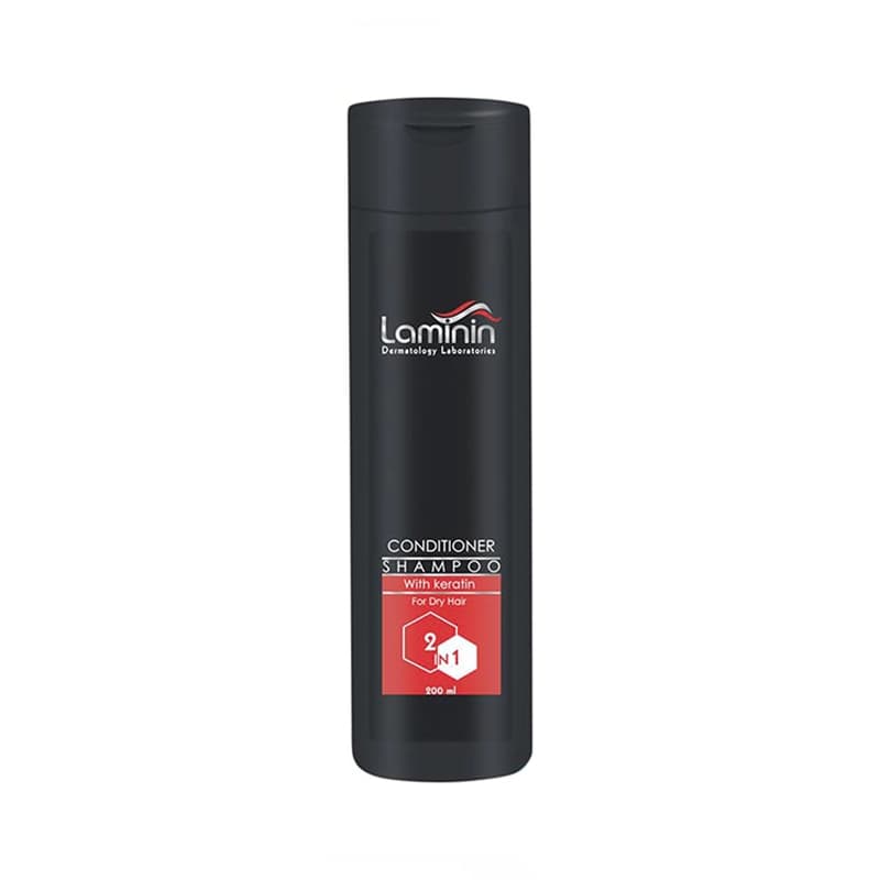 شامپو نرم کننده و کراتینه مو لامینین حجم 200ml