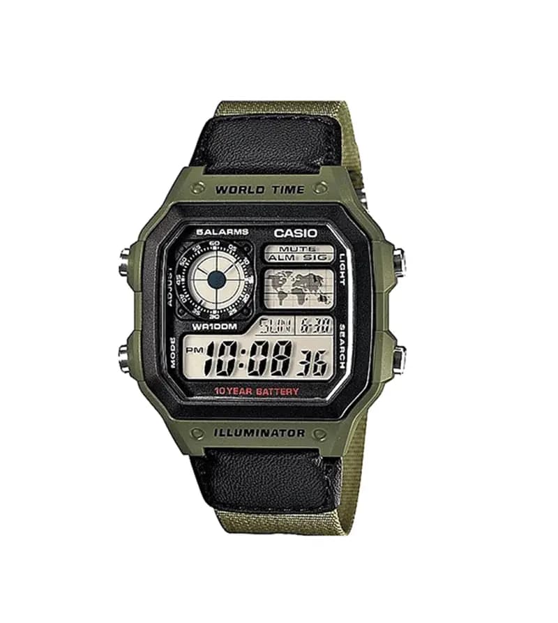 ساعت مچی کاسیو Casio / AE-1200WHB-3BVDF — تصویر ۴