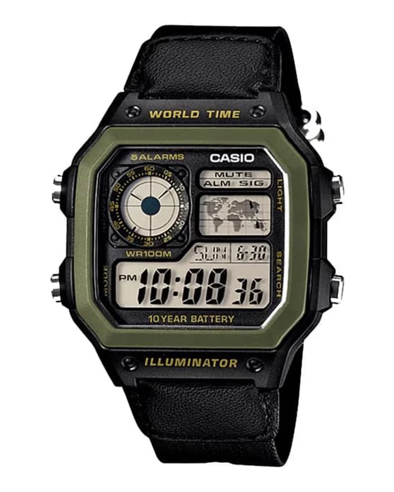 ساعت مچی کاسیو CASIO / AE-1200WHB-1BVDF — تصویر ۴