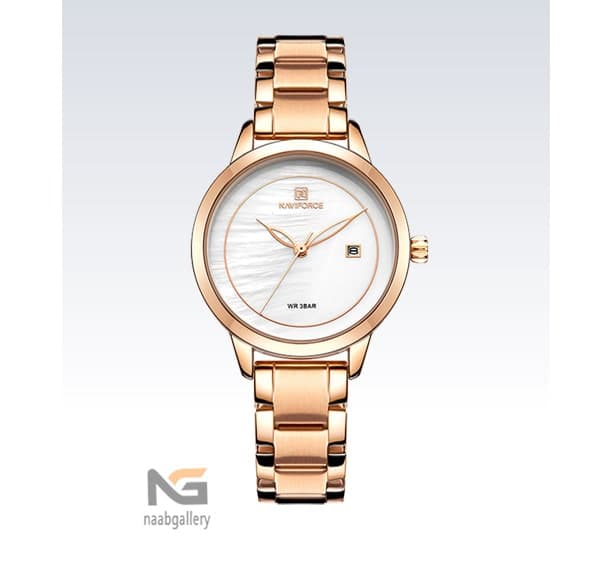 ساعت مچی زنانه نیوی فورس Naviforce / NF5008 RGW