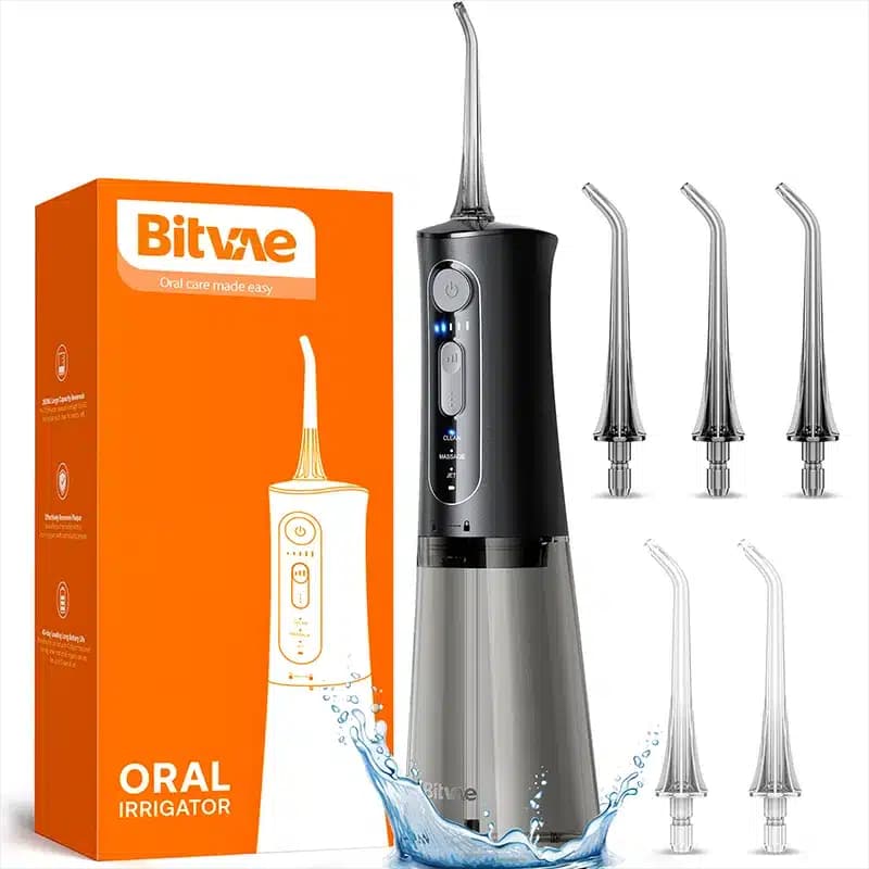 واترجت و جرم‌گیر شارژی دندان Bitvae مدل C2 — تصویر ۱۰