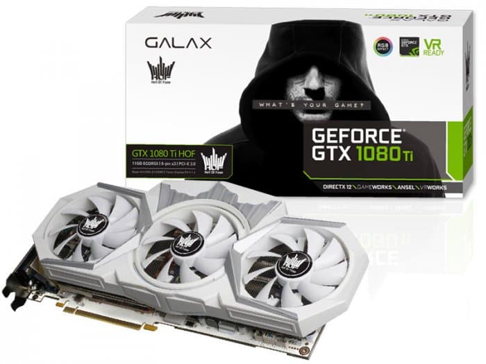 کارت گرافیگ GALAX GTX 1080 HOF 8GB GDDR5X دست دوم — تصویر ۵
