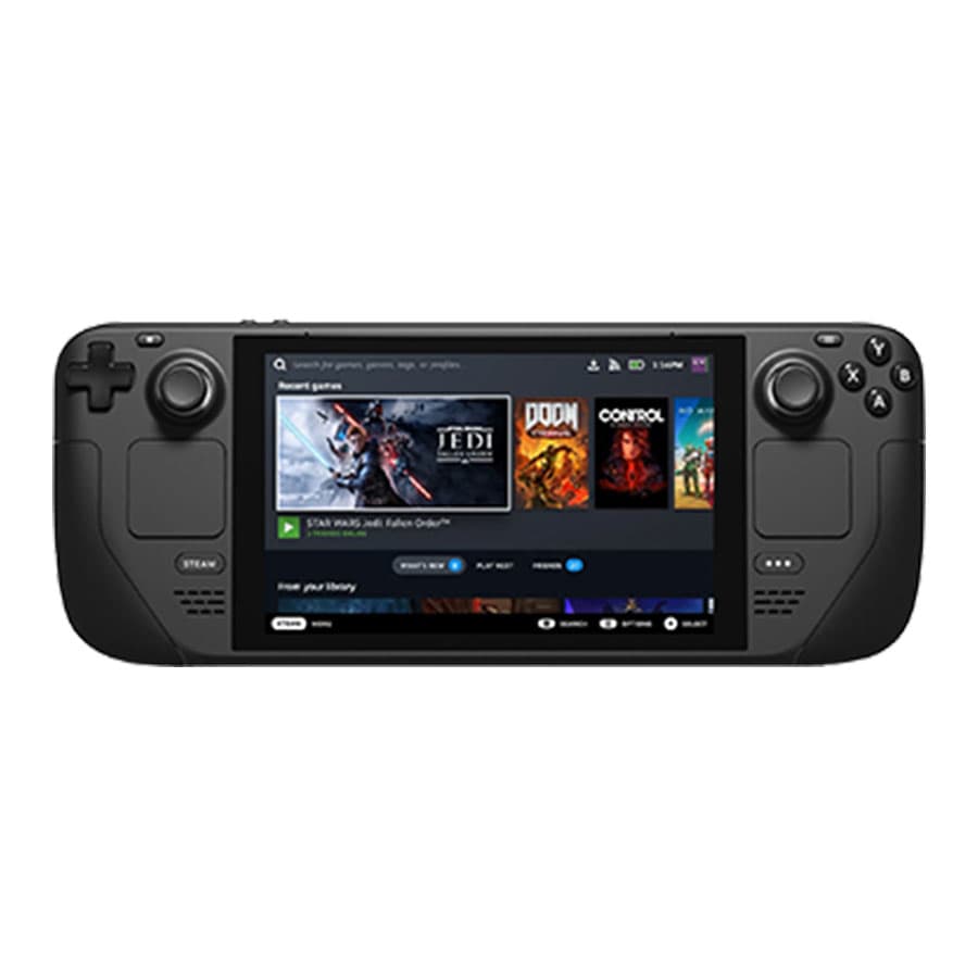 کنسول بازی دستی ولو مدل Steam Deck ظرفیت 512 و رم 16 گیگابایت (اوپن باکس)