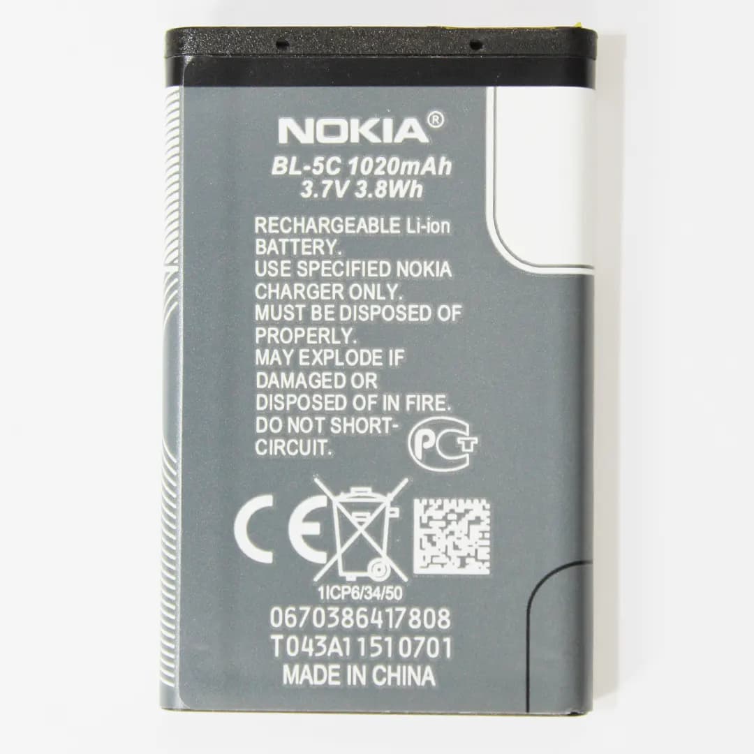 باتری NOKIA مدل BL-5C — تصویر ۵