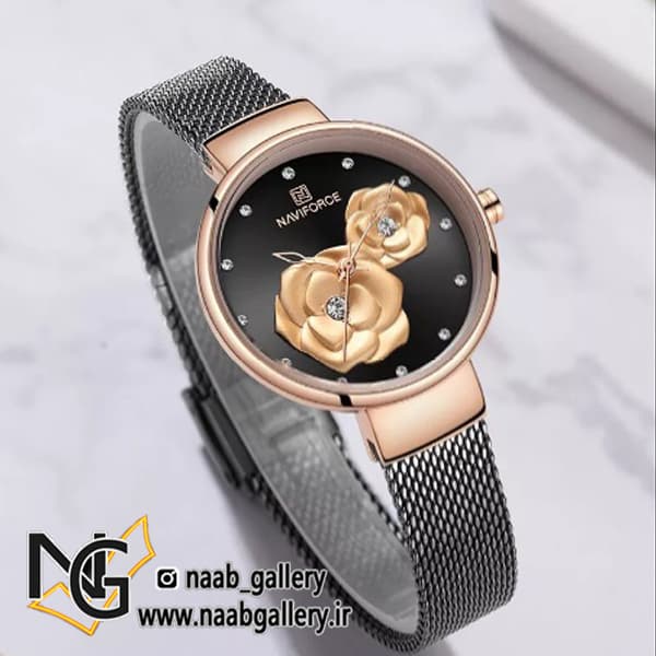 ساعت مچی زنانه نیوی فورس Naviforce / NF5013 RGBB — تصویر ۱۲