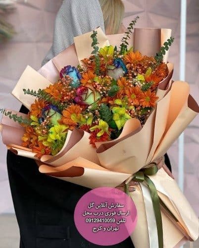 سفارش گل همراه با متن تبریک تولد چهل سالگی