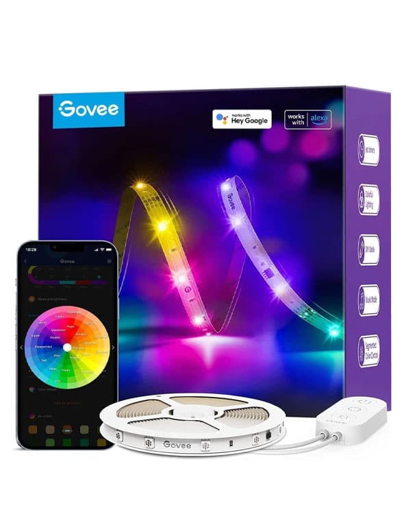 ریسه LED هوشمند Govee مدل Wi Fi And Bluetooth LED Strip Light (5 متر)