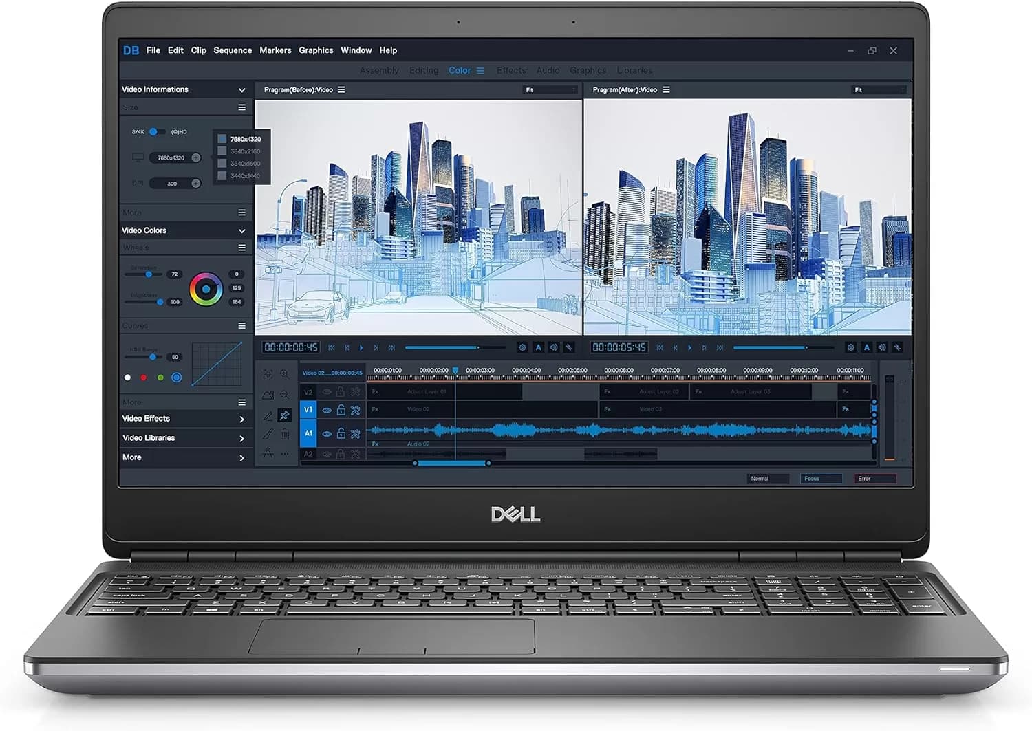 ِDell Precision 7560 |RTX A3000 6G|Cpu i7 11800H | Ram 32 |SSD 512