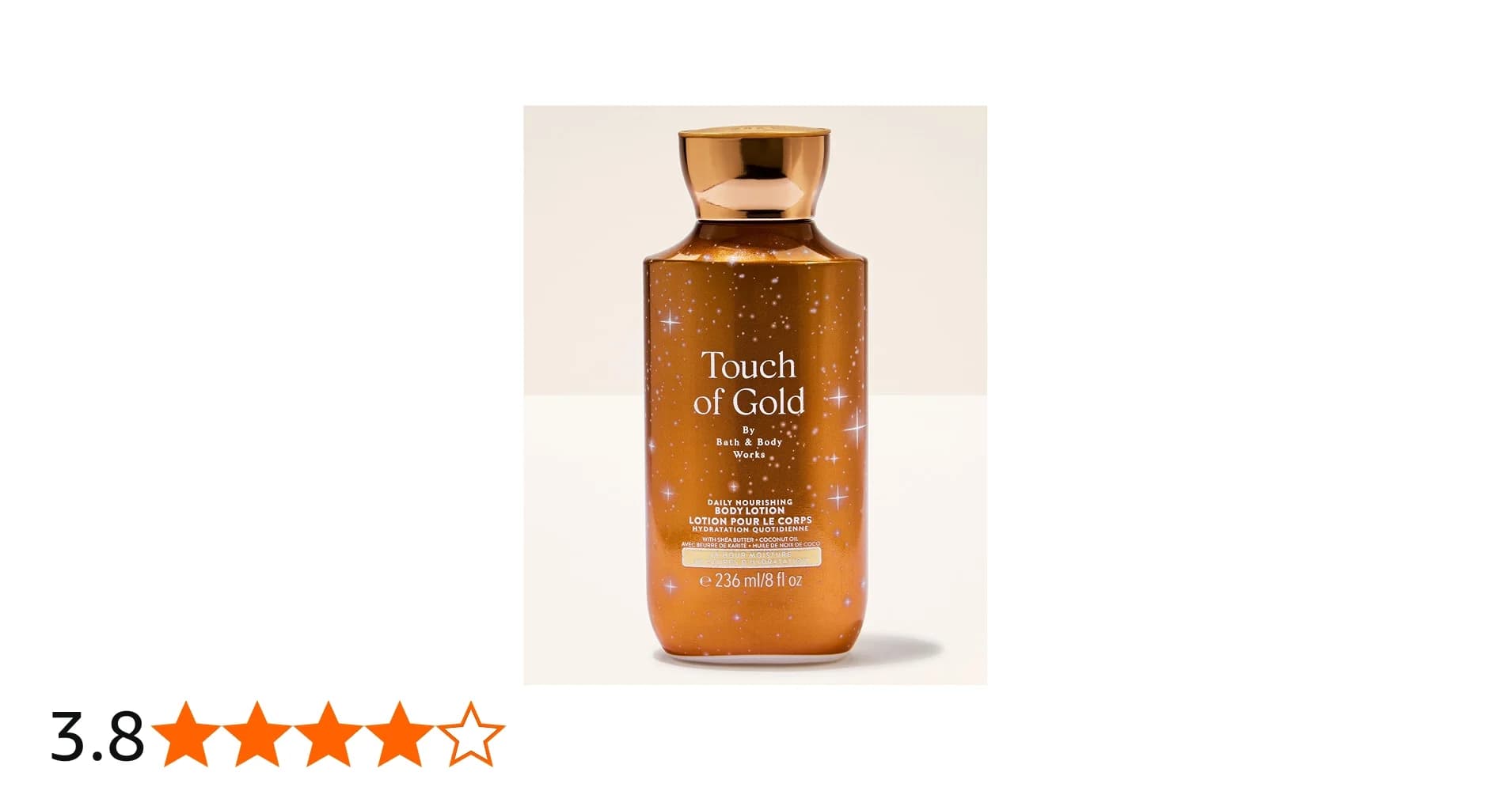 لوسیون بدن بث اند بادی Touch of Gold — تصویر ۳