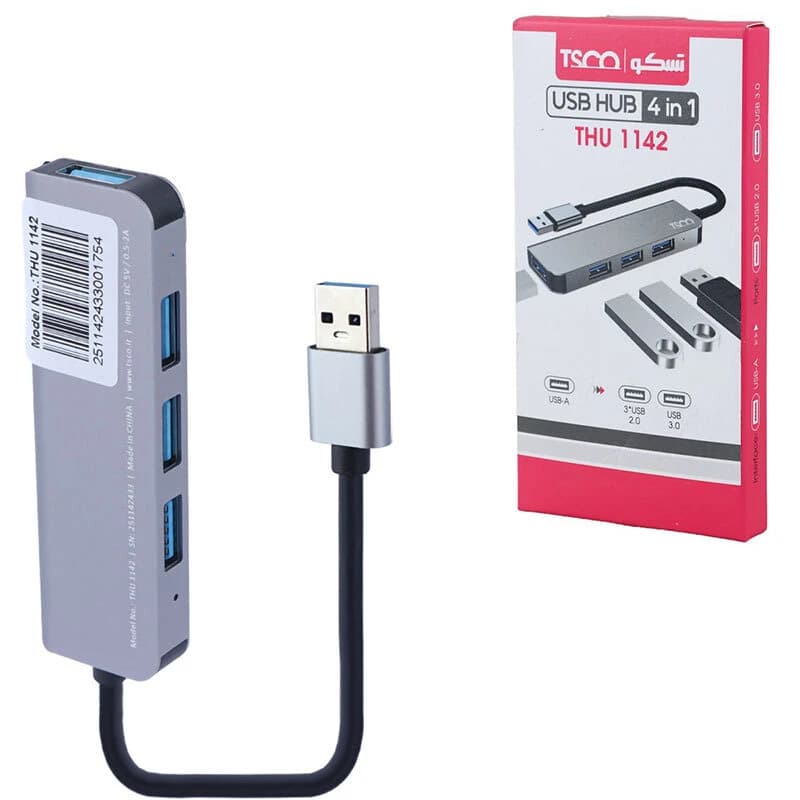 هاب 4 پورت USB تسکو THU 1142 — تصویر ۳