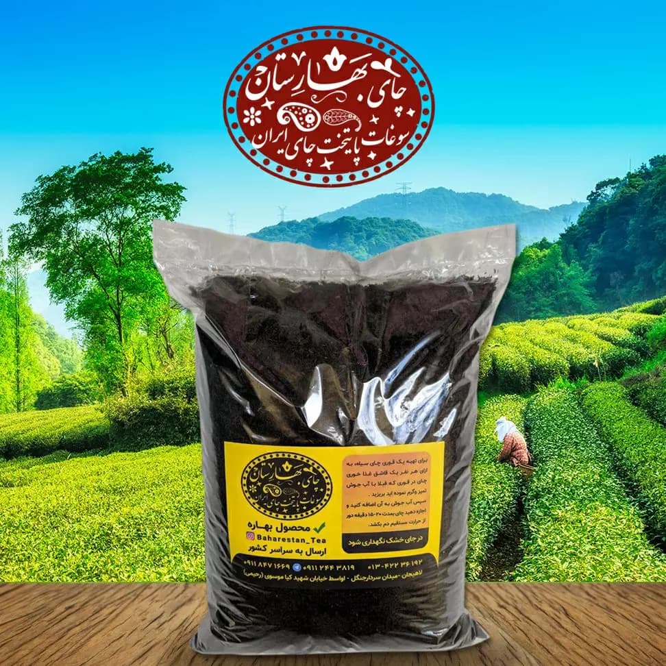 پک 10کیلویی چای قلم (بهاره 140۵) محصول بهار 140۵
