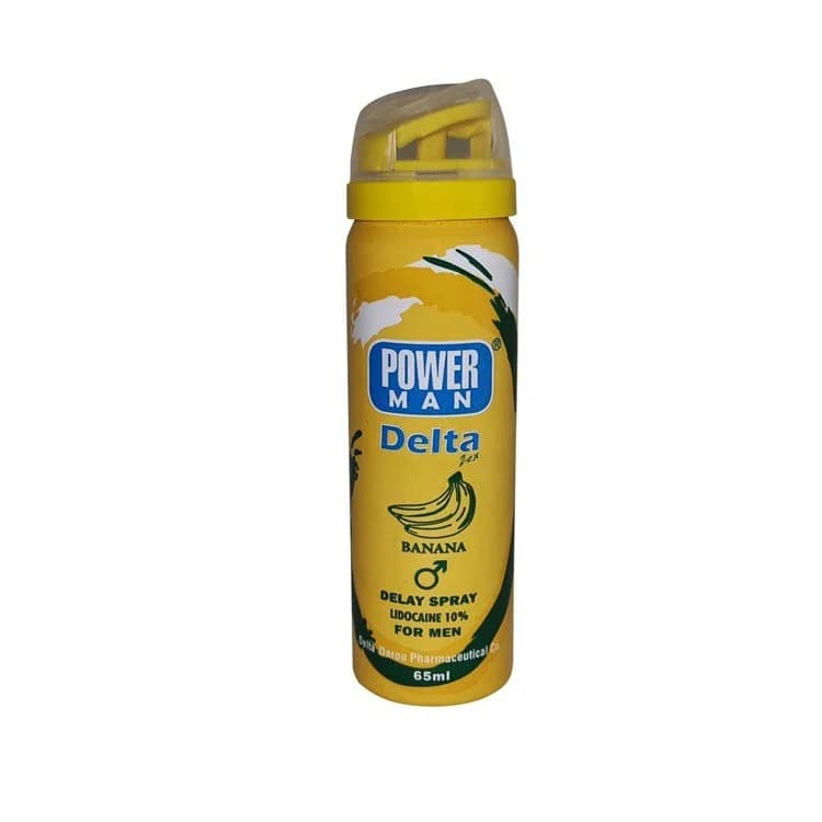 اسپری تاخیری دلتا پاورمن رایحه موز 65ml — تصویر ۲