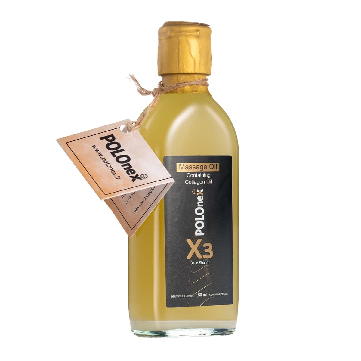روغن ماساژ پولونکس مدل X3 حجم دهنده سینه 150ml — تصویر ۲