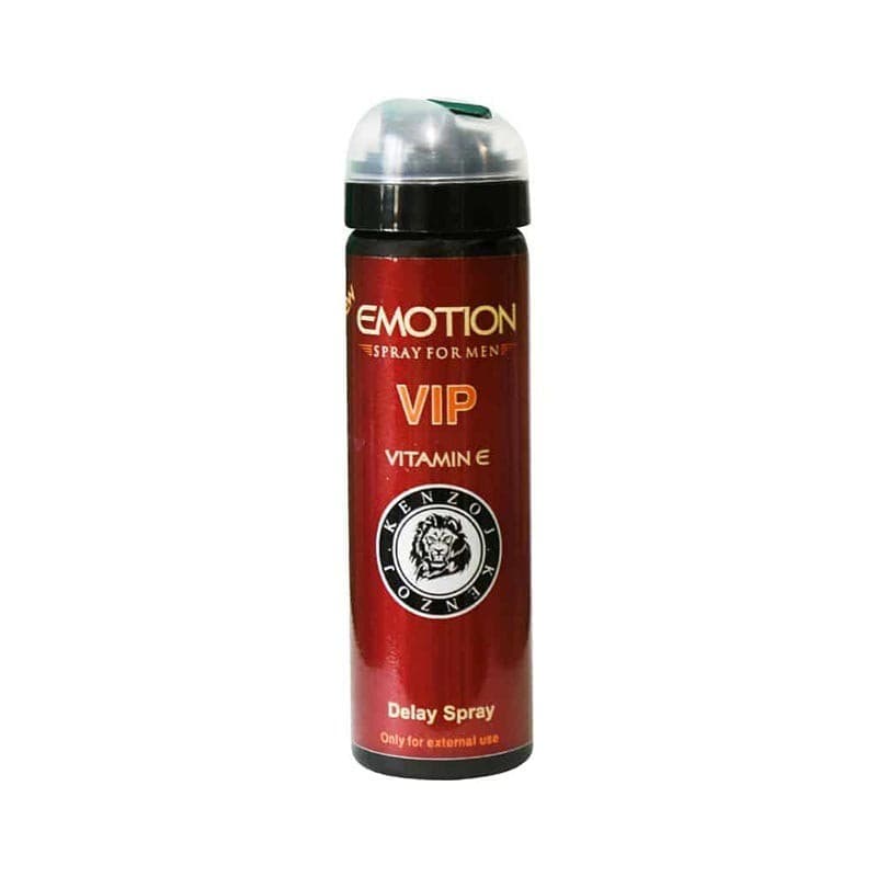 اسپری تاخیری VIP ایموشن حاوی ویتامین E مدل کنزو