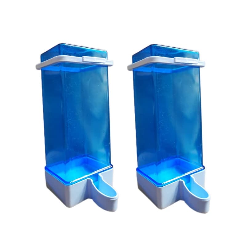 ظرف آب خوری پرندگان مدل شیشه ای بسته 2 عددی