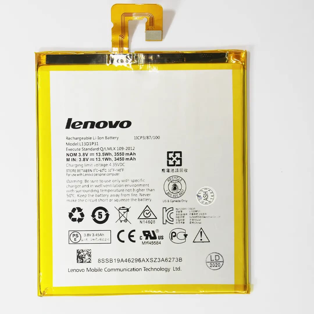 باتری lenovo مدل L13D1P31 — تصویر ۲