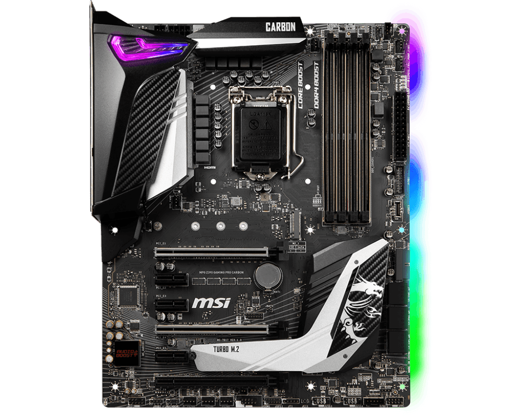 مادربرد ام اس آی MSI MPG Z390 GAMING PRO CARBON — تصویر ۷
