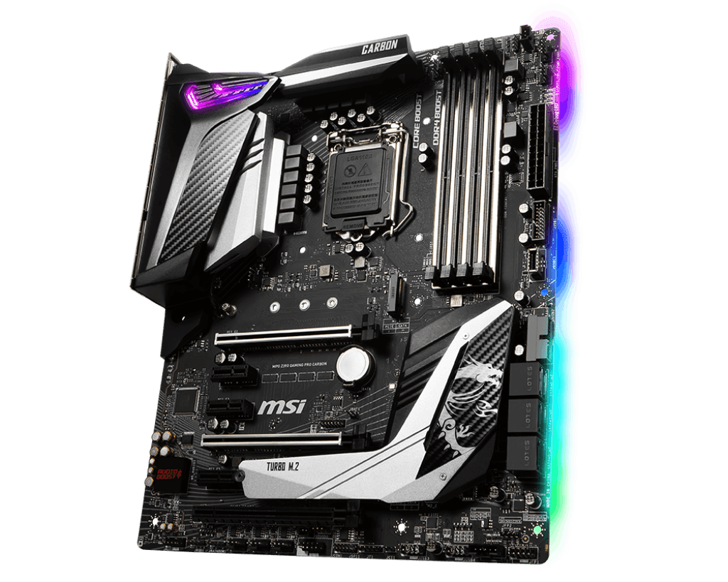 مادربرد ام اس آی MSI MPG Z390 GAMING PRO CARBON — تصویر ۲